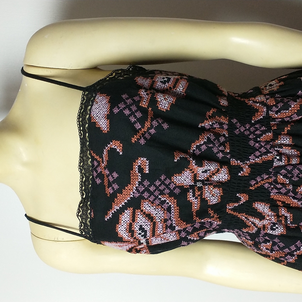 Anthropologie embroidered black motif dress - Picture 17 of 17
